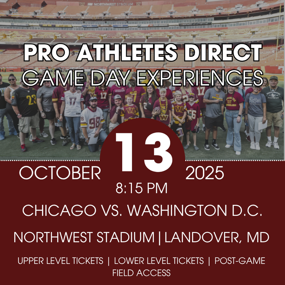 
                      
                        Premium Gameday Experiences with the Washington Commanders
                      
                    