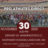 Premium Gameday Experiences with the Washington Commanders