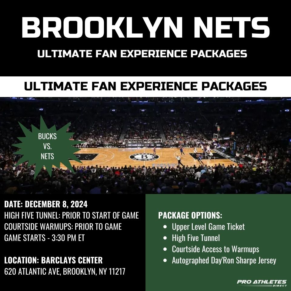 Milwaukee Bucks Vs. Brooklyn Nets Ultimate Fan Experience