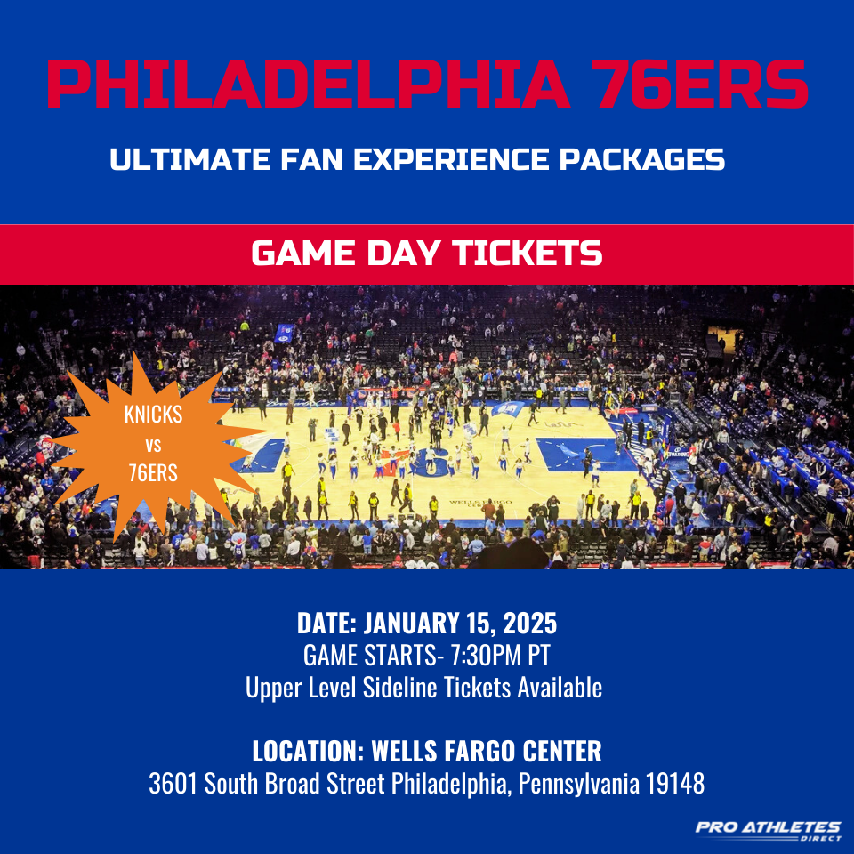 New York Knicks Vs. Philadelphia 76ers Ultimate Fan Experience