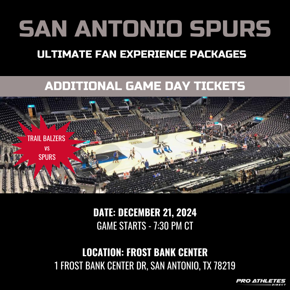 San Antonio Spurs Ultimate Fan Game Day Experiences Packages