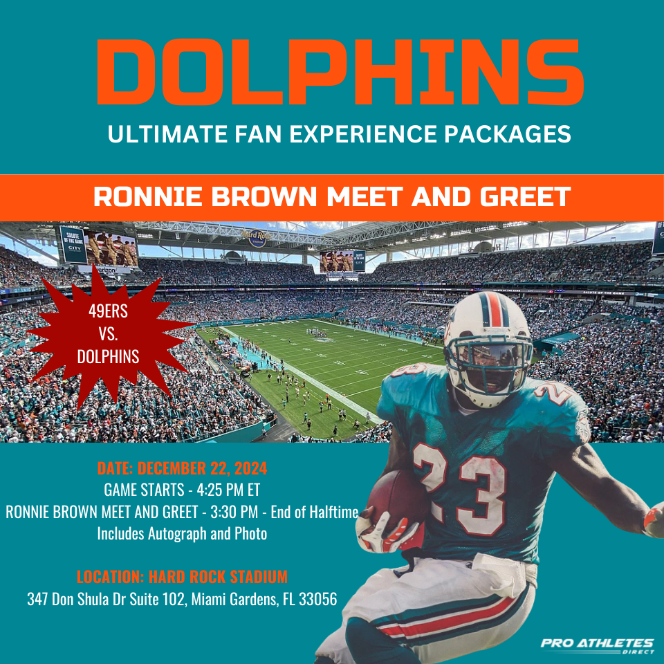 
                      
                        Miami Dolphins Ultimate Fan Game Day Experience Packages
                      
                    