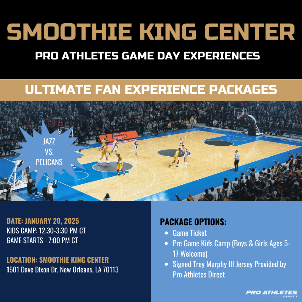 Utah Jazz at Smoothie King Center Ultimate Fan Experience