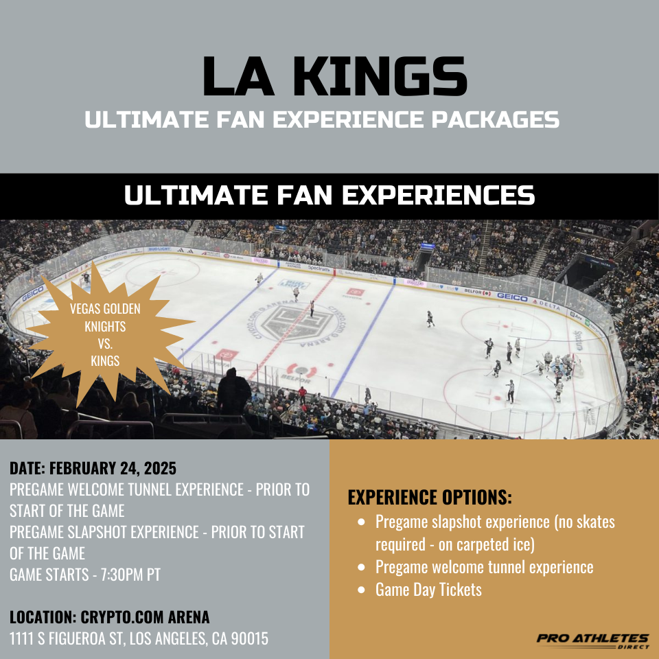 
                      
                        Los Angeles Kings Ultimate Fan Experience
                      
                    
