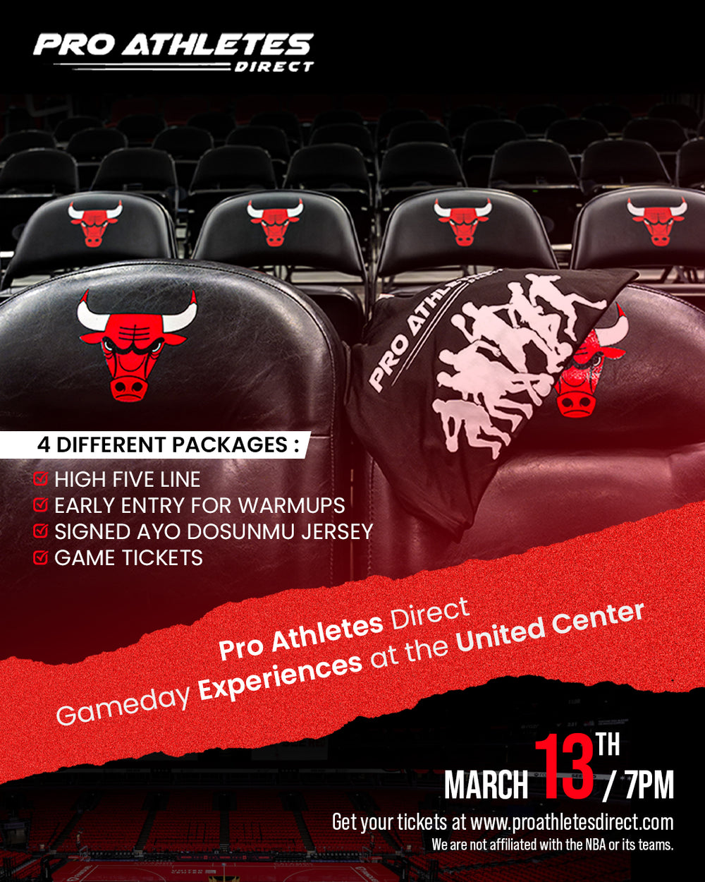 Ultimate Fan Experiences with Pro Athletes Direct at United Center