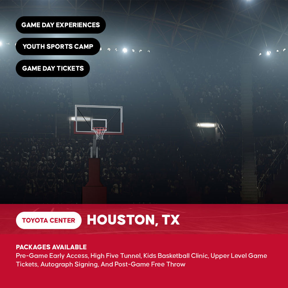 Houston Rockets Google Houston Rockets Premium Gameday Experiences – Pro Athletes Direct