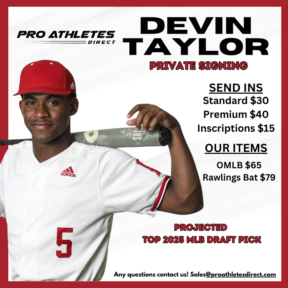 Devin Taylor Autograph Signing