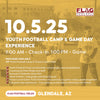 Arizona Cardinals 10/5 Youth Football Camp & Game Day Experience