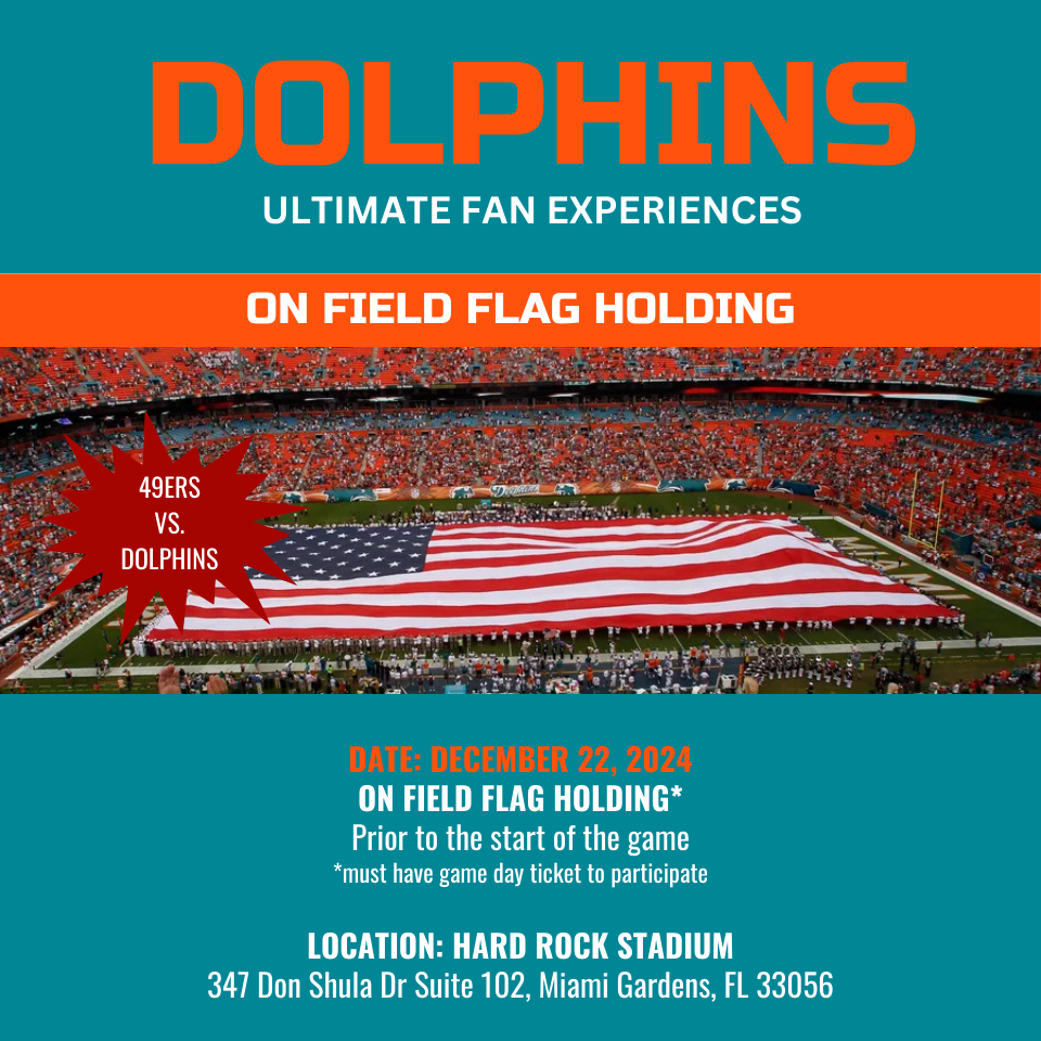 
                      
                        Miami Dolphins Ultimate Fan Game Day Experience Packages
                      
                    